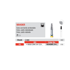 Cono canto redondo W845KR