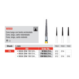 Cono canto redondo W850