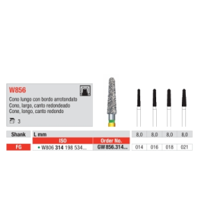 Cono canto redondo W856