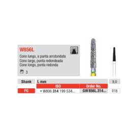 Cono largo canto redondo W856L