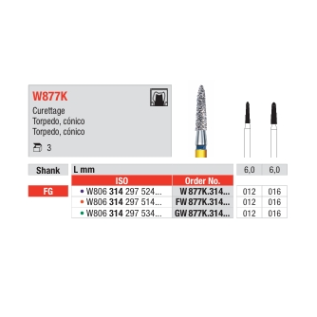 Torpedo conico W877K