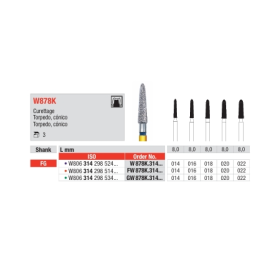Torpedo conico W878K
