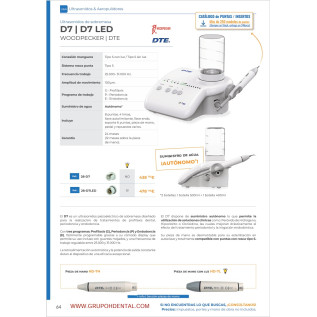 Ultrasonido sobremesa D7LED